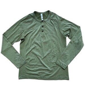 Lululemon Men Green Long Sleeve Shirt Size Small